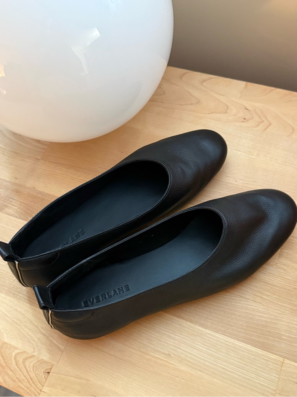 NEW Everlane Day Glove Flats - Black